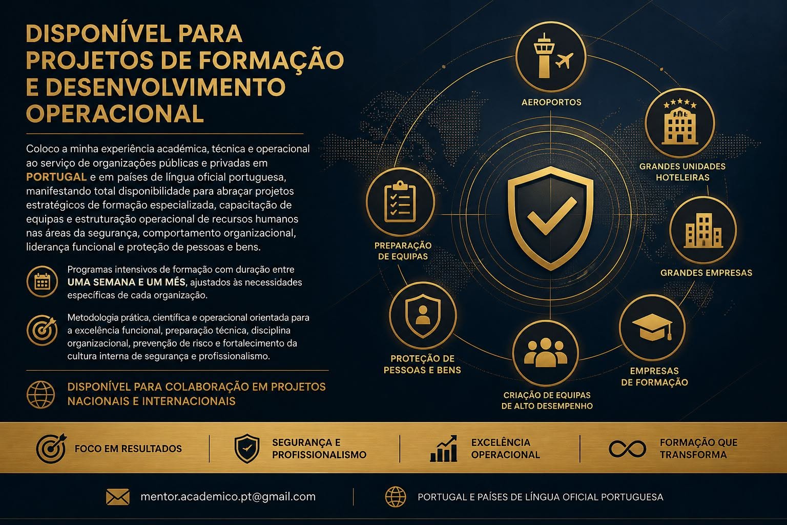 Projetos de Formação e Desenvolvimento Operacional