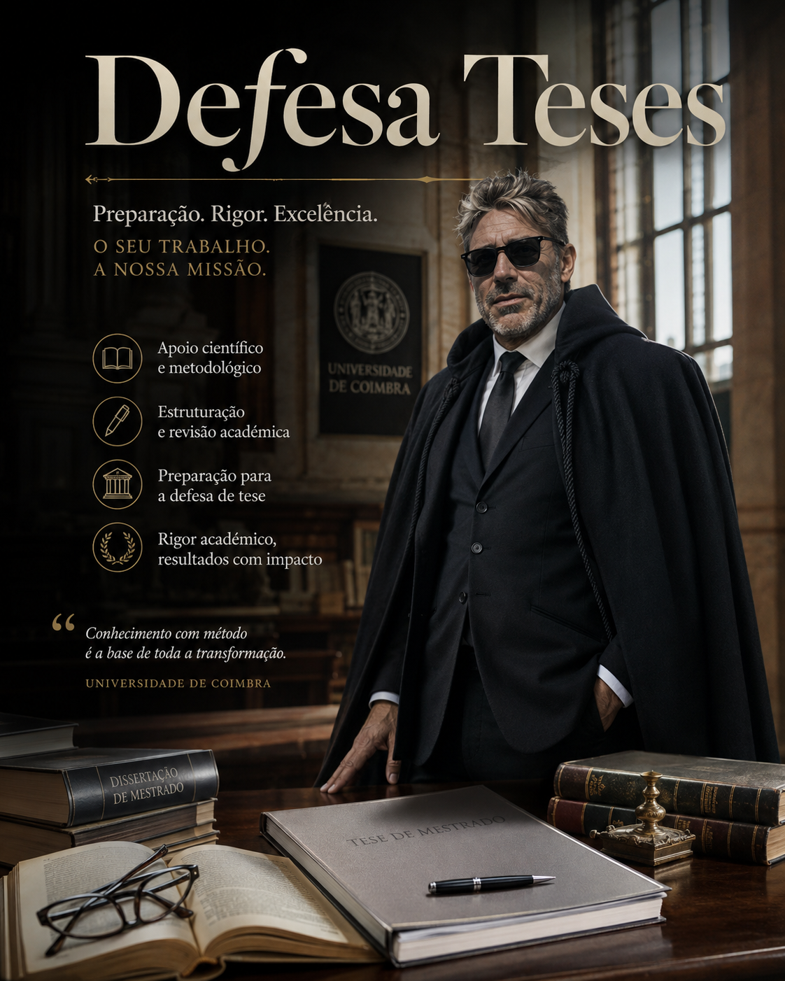 ESTÁ NO 2.º ANO DO MESTRADO E A PREPARAR A SUA DISSERTAÇÃO PARA DEFESA?