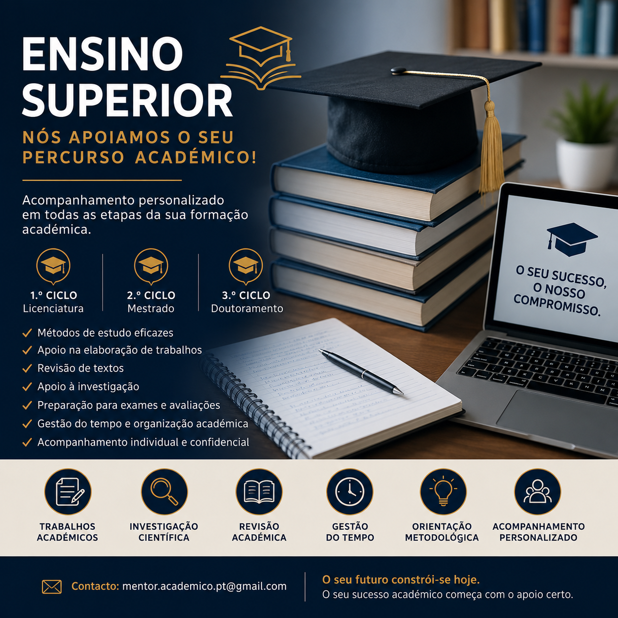 FREQUENTA O ENSINO SUPERIOR? NÓS APOIAMOS O SEU PERCURSO ACADÉMICO!