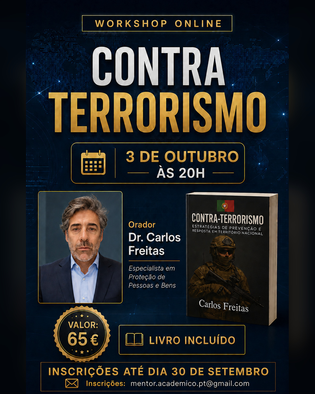 WORKSHOP ONLINE - CONTRA TERRORISMO