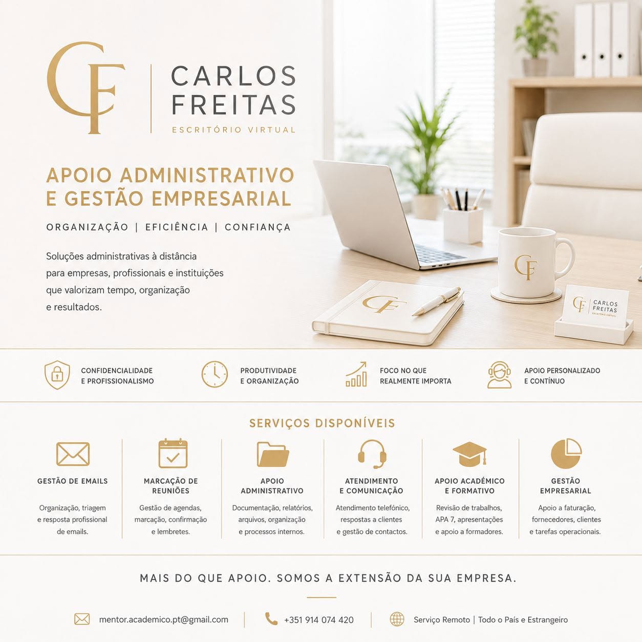 Apoio Administrativo e Gestão Empresarial