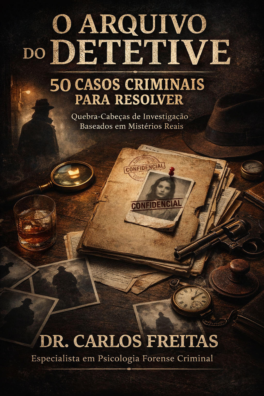 O Arquivo do Detetive - 50 Casos Criminais para Resolver: Quebra-Cabeças de Investigação Baseados em Mistérios Reais